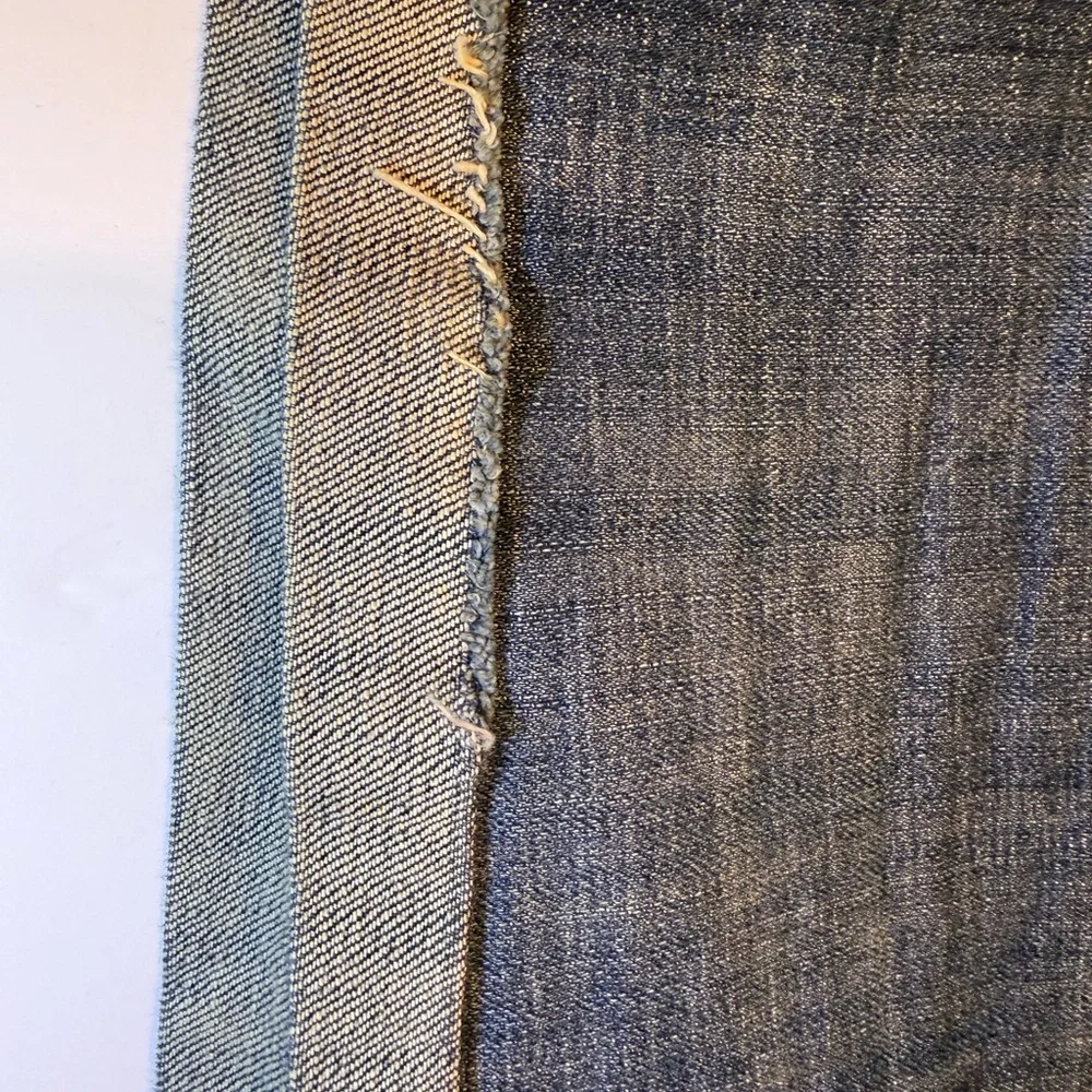 J. Crew Factory Shorts Mid Rise Stretch Hipslung Dark Blue Denim Cuffed EUC - Picture 7 of 13